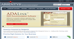 Desktop Screenshot of absentys.com